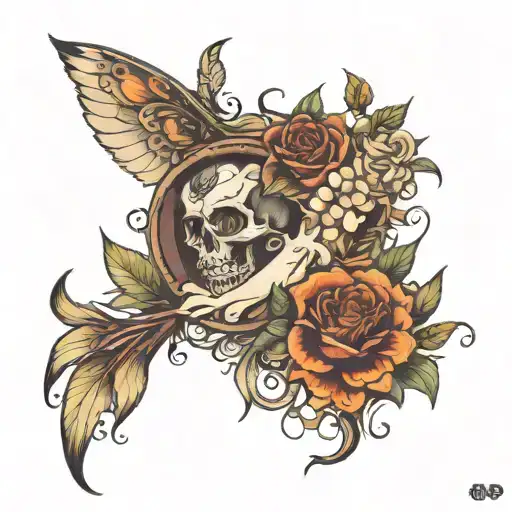 Hedonism tattoo design idea