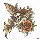 Hedonism tattoo design idea