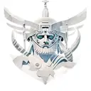 abstract greek spartan  tattoo design idea