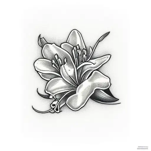 death with Easter Lilys, Ireland related, 1916 Easter Rising  tattoo design idea