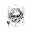 the matrix tattoo design idea