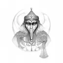 Thoth, Conciousness tattoo design idea