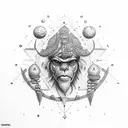 Thoth, Conciousness tattoo design idea