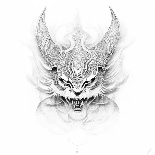 vajra ancient tattoo design idea