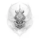 vajra ancient tattoo design idea