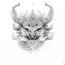 vajra ancient tattoo design idea