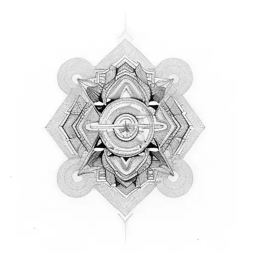 Tattoo with the numbers: 1995 2008 2010 2016 2017 2018 tattoo design idea