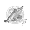 submarine  tattoo design idea