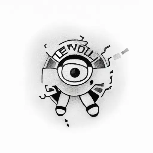 learning to walk again tattoo design idea