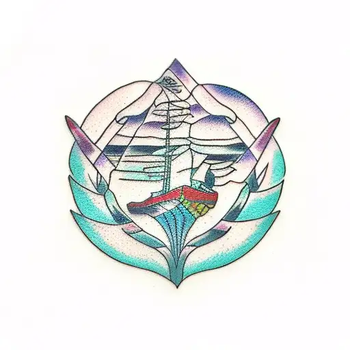 willow tree tattoo design idea