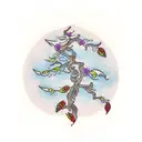 willow tree branches  tattoo design idea