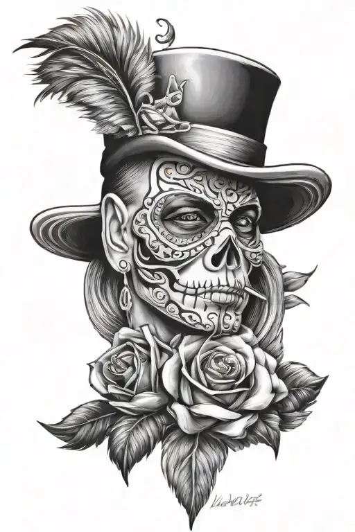 chicano style tattoo tattoo design idea