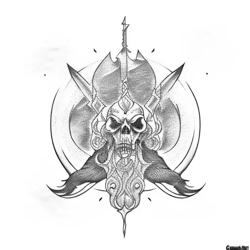 seven capital sins tattoo design idea