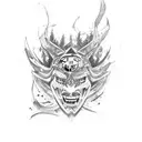 A low-riding BMW E36 with intricate engine details tattoo design idea