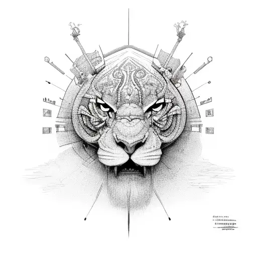 line of Life  tattoo design idea