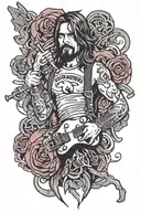 foo fighters tattoo design idea