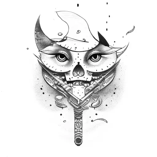 anchovy  tattoo design idea