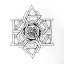 Konan using her paper jutsu tattoo design idea