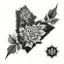 Delaware tattoo design idea