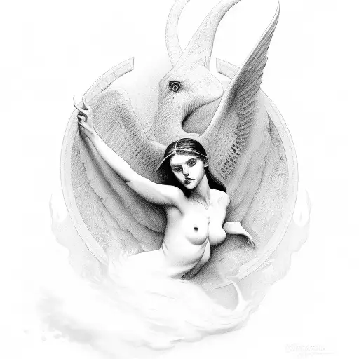 John Collier's Lilith painting tattoo design idea