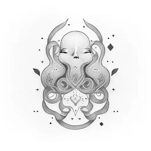 daughter with dad tattoo design idea