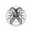 Egyptian scorpion with hieroglyphics in a dial tattoo design idea