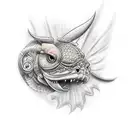 turbo tattoo design idea