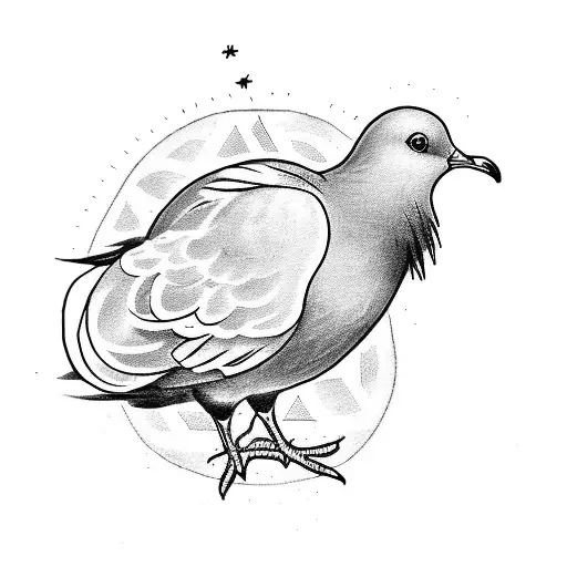 I want it to be small and meaningful. do a bible verse “Psalm 23:4” and than somewhere around the verse have 6 doves eac tattoo design idea