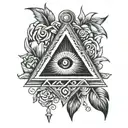 Freemason tattoo design idea