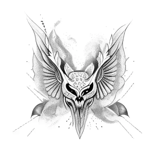 fenix tattoo design idea