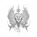 fenix tattoo design idea