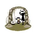 hollow knight  tattoo design idea