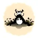 hollow knight  tattoo design idea