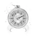 time and money tattoo design idea