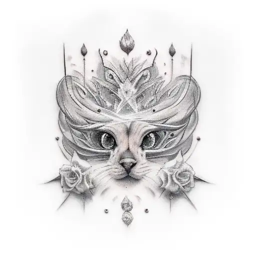 torned skin tattoo design idea