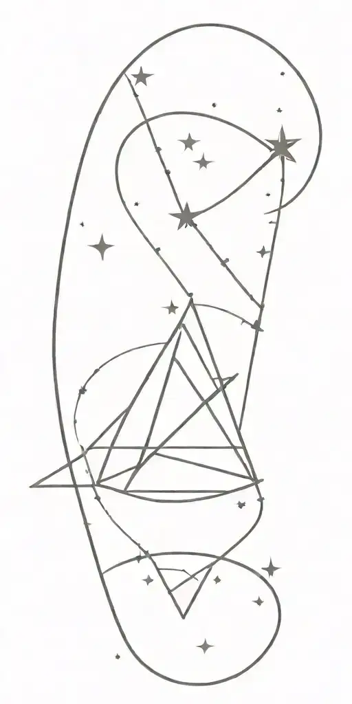 per aspera ad astra tattoo design idea