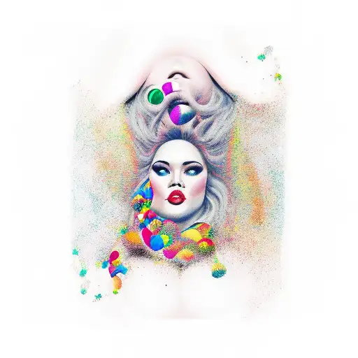 fada plus size tattoo design idea