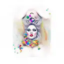 fada plus size tattoo design idea