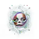 fada plus size tattoo design idea