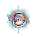 fada plus size tattoo design idea