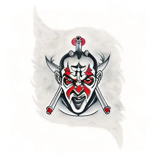 darth maul tattoo design idea