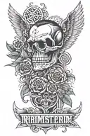 Rammstein tattoo design idea