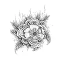 heaven ha hell tattoo design idea