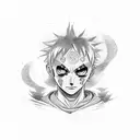 Gaara  tattoo design idea