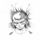 Gaara  tattoo design idea