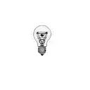a light bulb tattoo design idea