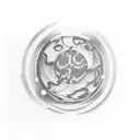 emptiness sphere tattoo design idea