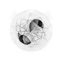 emptiness sphere tattoo design idea