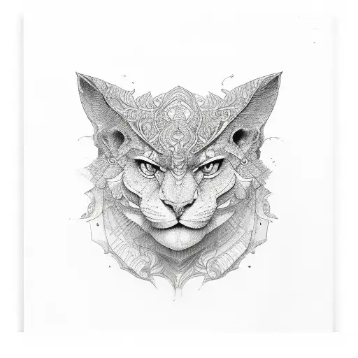 mauri art tattoo design idea