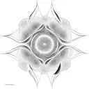  Mix the following graphs: a) Mandelbrot set. B) 3D representation of the circle of life. C) The bifurcation diagram tattoo design idea